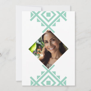Invitation Personnalisée pour les 40 Ans Aztec