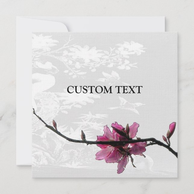 Invitation personnalisée pour toutes occasions à m (Devant)