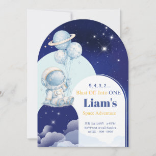 Invitation personnalisée pour un premier anniversa