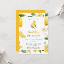 Invitation personnalisée pour une baby shower sur