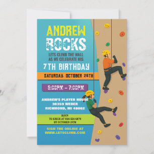 Invitation personnalisée pour une fête d'anniversa
