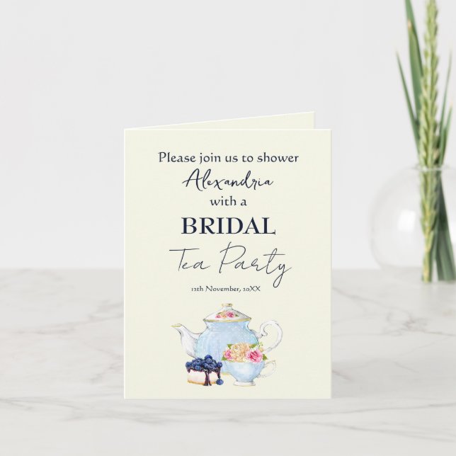 Invitation personnalisée pour une fête de mariage  (Devant)