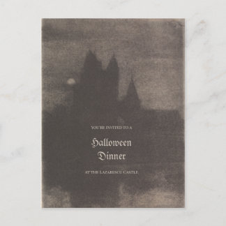 Invitation personnalisée pour une fête d'Halloween