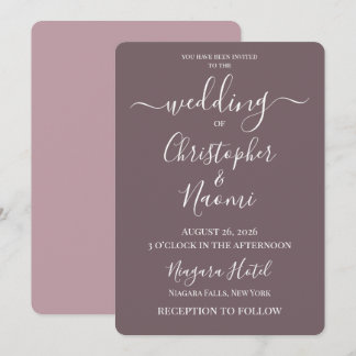 Invitation PERSONNALISER - Créez Votre Propre Mariage Sur Mes