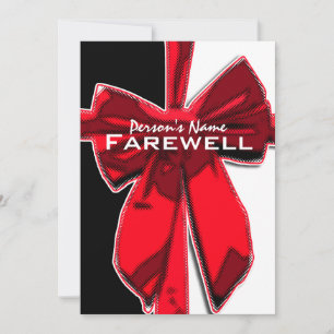 Invitation PERSONNALISER d'adieu de la retraite