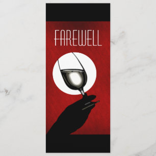 Invitation PERSONNALISER d'adieu de la retraite