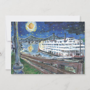 Invitation Personnaliser d'invitation de bateau de Starry Nig