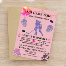 Personnaliser Hockey sur glace thème anniversaire