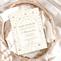 Pet Germe Jardin Vintage Baby Shower