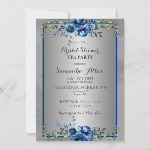 Invitation Pétales Botaniques de l'Amour Mariage