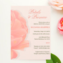 Pétales et Prosecco Floral Fête des mariées rose p