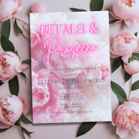 Pétales et Prosecco Neon rose Fête des mariées flo