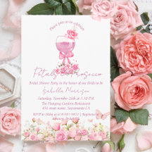 Pétales florales roses et Fête des mariées de pour