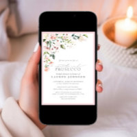 Pétales & Prosecco Elegant Rose Floral Douche