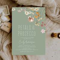 Pétales Vert Sauge & Apéritif de Mariage au Prosec