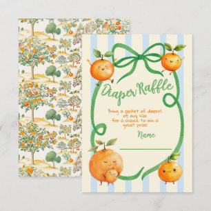 Invitation Petit Baby shower Cutie Toile Déchets Raffin