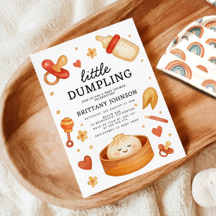 Invitation Petit Baby shower de dumping