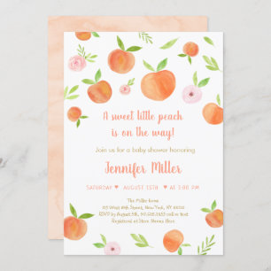 Invitation Petit Baby shower doux