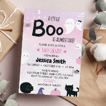 Petit Boo Est Presque Due Baby shower Fantôme