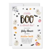 Petit Boo mignon Halloween rose Fantôme Baby showe