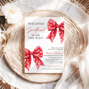 Invitation Petit Chéri Fête de la Saint-Valentin Baby Shower