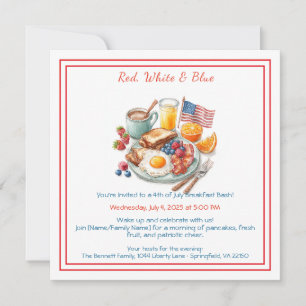 Invitation Petit-déjeuner du 4 juillet – Patriote