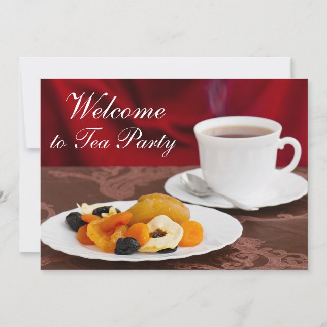 Invitation Petit déjeuner sain (Devant)