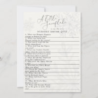 petit flocon de neige baby shower d'hiver quiz