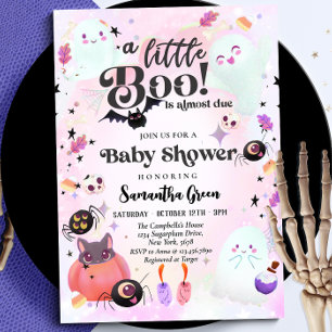 Invitation Petit garçon Baby shower fille bébé
