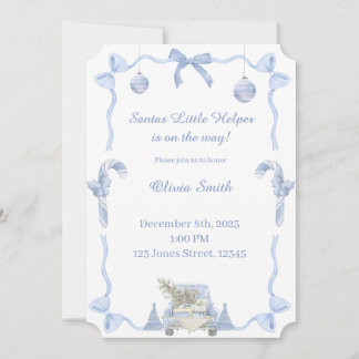 Invitation Petit Helper Bay Shower