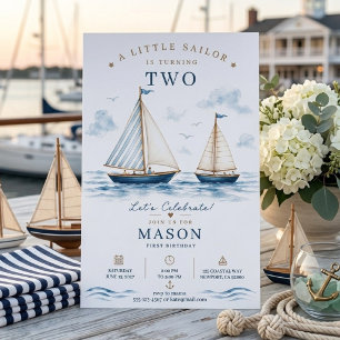 Invitation Petit Marin Fait Deux Ans Voilier