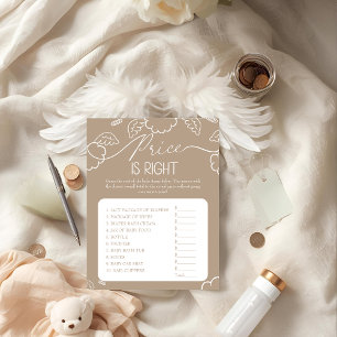 Invitation Petit morceau de ciel beige Prix est juste jeu de