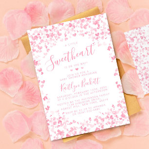 Invitation Petite Amour Bébé Fête Prénatale de la Saint-Valen