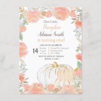 Petite Citrouille Automne Anniversaire Pastel d'au