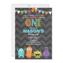 Petite craie d'invitation de fête d'anniversaire