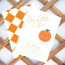 Petite Douce Mandarine Baby Shower