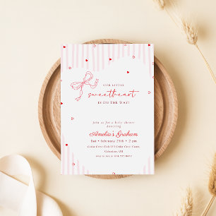 Invitation Petite Douceur Arc Douceur Baby Shower