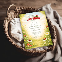 Petite Fête de la Prairie à la Coccinelle Baby Sho