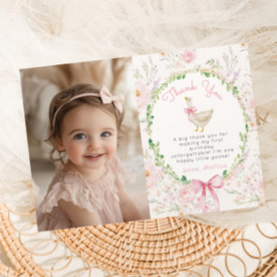 Invitation Petite oie Blush rose photo