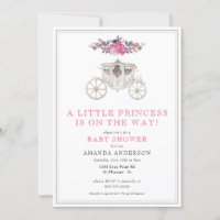 Petite princesse fille Baby shower romantique rose