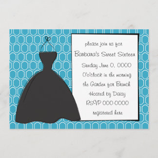 Invitation Petite robe noire
