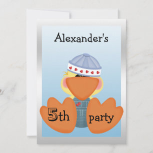 Invitation Petits Canards, Cœurs d'Amour & Bateaux 5e Anniver