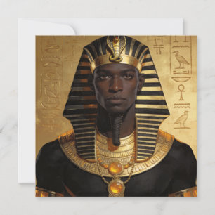 Invitation Pharaoh Energy — Roi Ancien Africain Art Moderne
