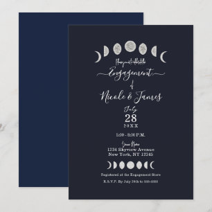 Invitation Phases lunaires Astrologie bleue Engagement célest