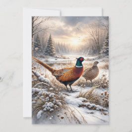 Invitation Pheasant 