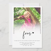 Photo 4Anniversaire Four Heart Cute Lovely