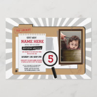 Photo Agent Secret Anniversaire Inspecteur Invitat