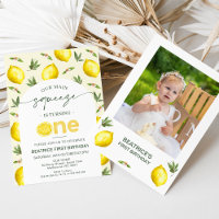 Photo Arch Lemon Our Main Squeeze 1er anniversaire