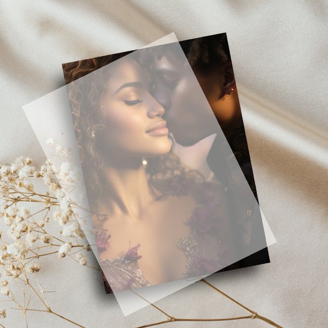 Invitation Photo Arrière - plan Card pour Vellum Enregistrer  (Créateur téléchargé)