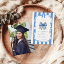 Photo Blue Toile Bow Coquette École de soins infir